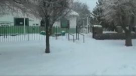 En Mencué se registró el día más frío del año: -25 ºC