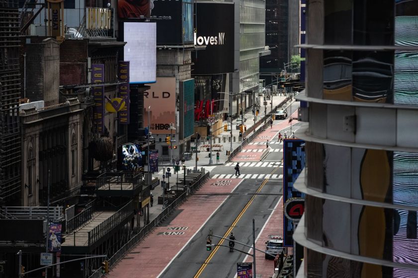 Nueva York registra primer día sin muertes por coronavirus Nueva York registra primer día sin muertes por coronavirus