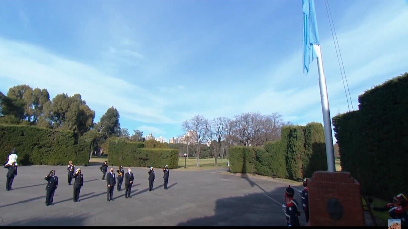 El presidente Alberto Fernández celebra el día de la Independencia