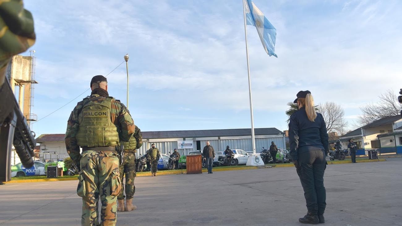 Sergio Berni en el día de la Independencia