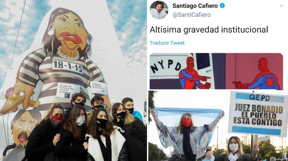 protestas cacerolazos redes sociales grieta 20200709