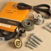 Juego de reparación, “kit” Contitech de correa de la distribución y correa externa, incluyendo la bomba de agua para el VW Golf 2.0 TDI.