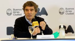 Fernán Quirós, ministro de Salud de la Ciudad de Buenos Aires.