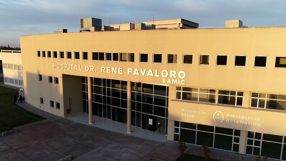 El Hospital René Favaloro, en La Matanza.