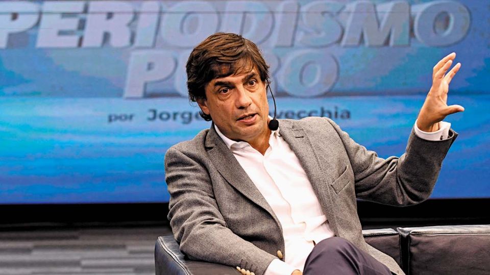 Hernán Lacunza, en la entrevista con Jorge Fontevecchia.