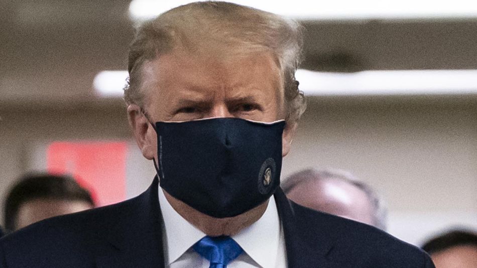Donald Trump con Tapabocas 20200713