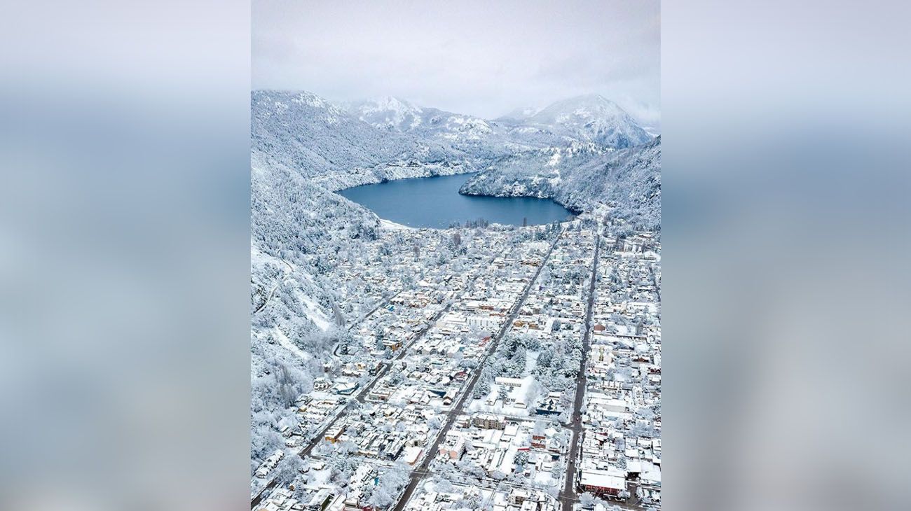  ciudades nevadas en la Argentina San Martin de los Andes