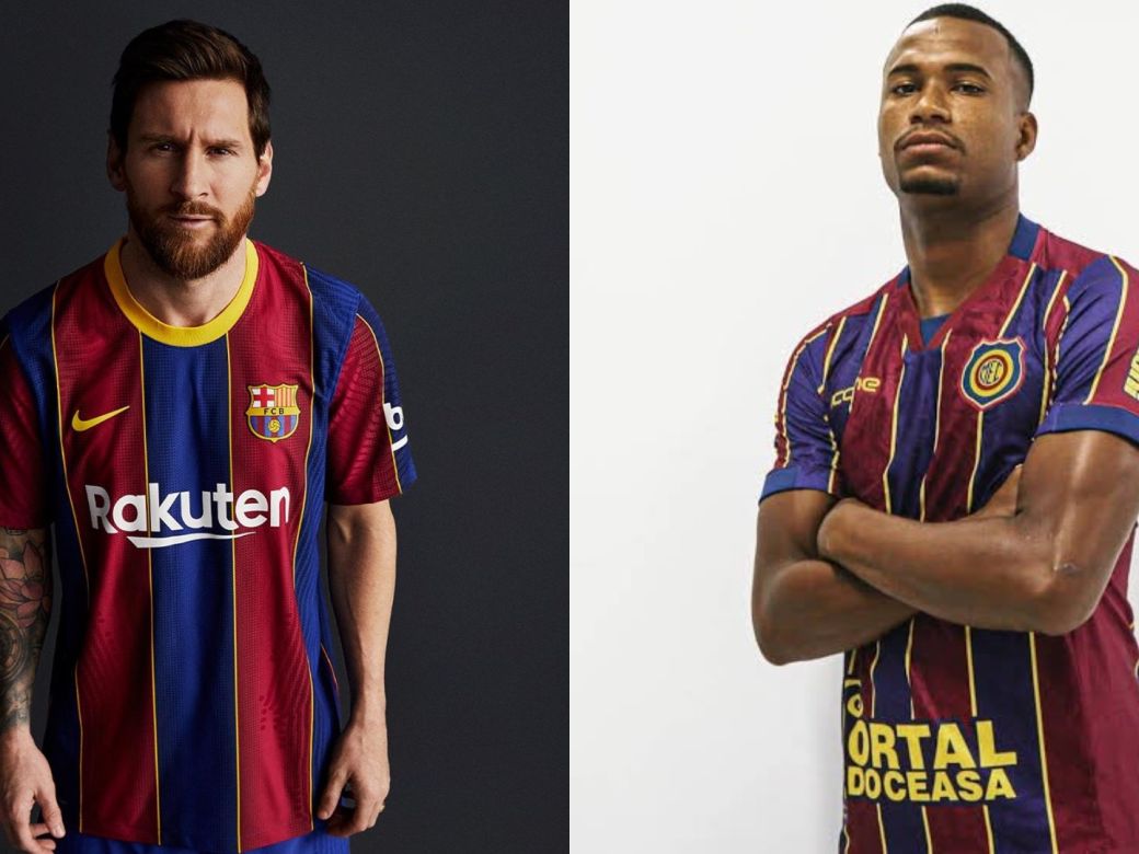 El humilde club brasileño que se ríe del nuevo diseño de la camiseta del  Barcelona | 442