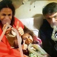 CALLEJON, SU HIJA Y SU ESPOSO, INTOXICADOS