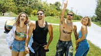 MAU Y RICKY EN MIAMI CON SARA Y STEFI