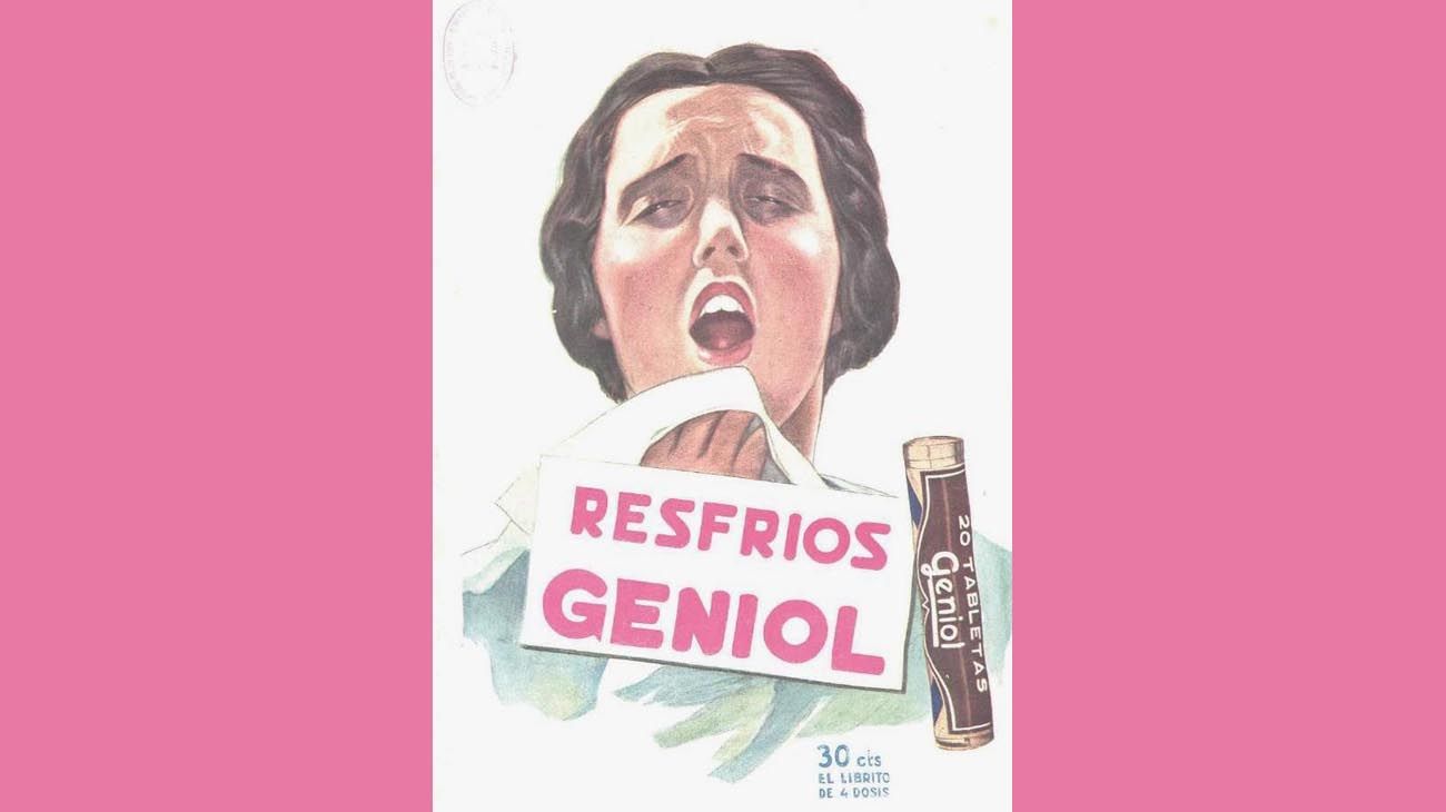 1932. Un estornudo que sorprendía al lector, a toda página color.