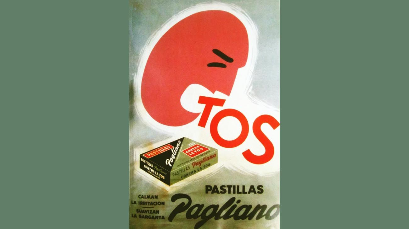 1960. Afiche alusivo que acompañó un comercial de TV.