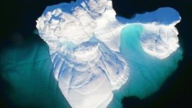 Los icebergs nacen debido al desprendimiento de los glaciares.