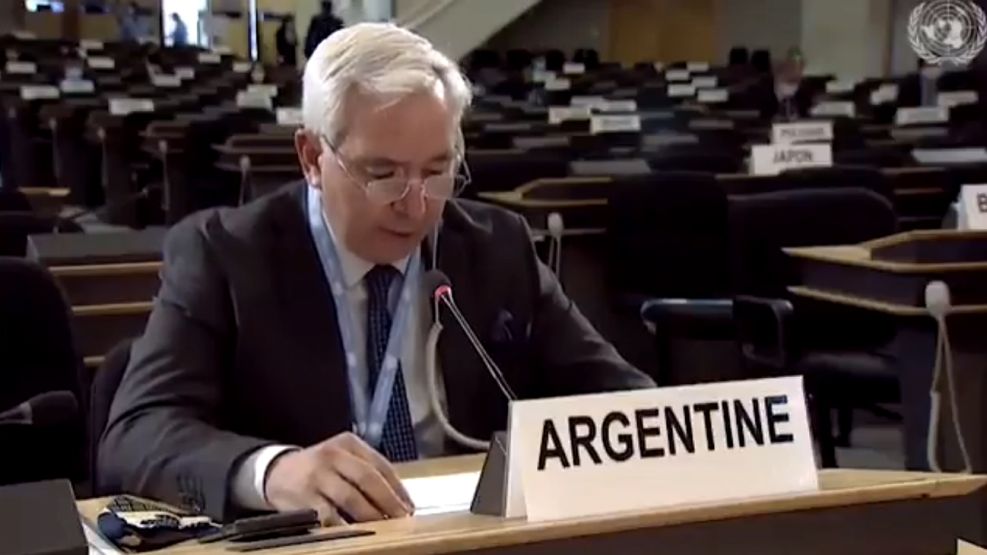 Federico Villegas, embajador argentino ante la ONU.