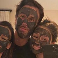 Roberto García Moritán se hizo una máscara facial con su hija y Pampita y le llovieron los likes