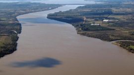Las autoridades uruguayas del SINAE prevén una gran inundación en el litoral.