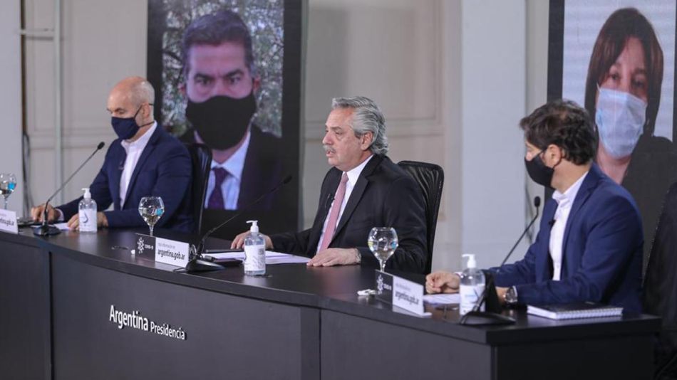 El presidente Alberto Fernández 20200717
