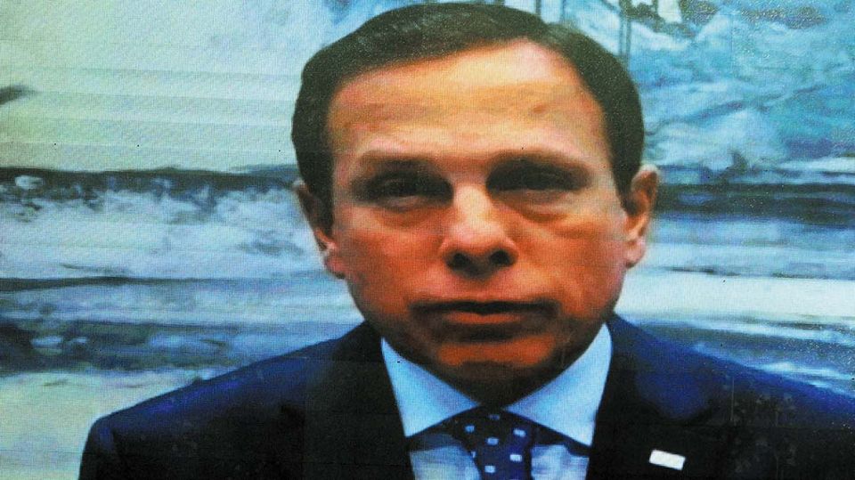 El gobernador de San Pablo, Joao Doria, en la entrevista con Jorge Fontevecchia.