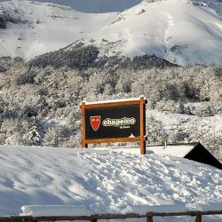 Así está Chapelco, a la espera de que llegue el 1 de agosto para recibir a los esquiadores.