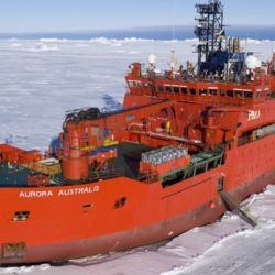 Así es el rompehielos australiano Aurora Australis que la Argentina quiere para acompañar al Irízar en la campaña antártica.