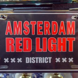 La zona roja de Amsterdam