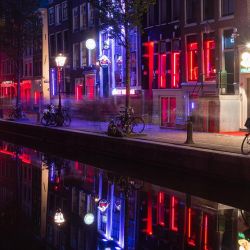 La zona roja de Amsterdam