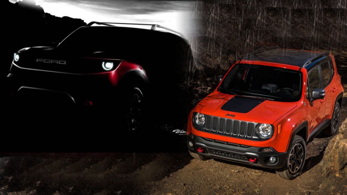 ¿El nuevo Ford Ecosport va por Jeep Renegade con un "estilo Bronco
