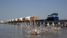 El primer ferrocarril propio de la NASA funciona desde el año 1963.