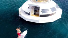 La cápsula Anthénea está equipada con un novedoso sistema antimareos.