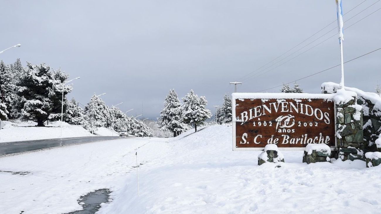 Nieve en la Patagonia