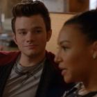 Chris Colfer y Naya Rivera