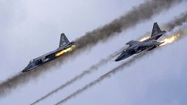 El Su-25SM3 fue diseñado para apoyar a las tropas en tierra.