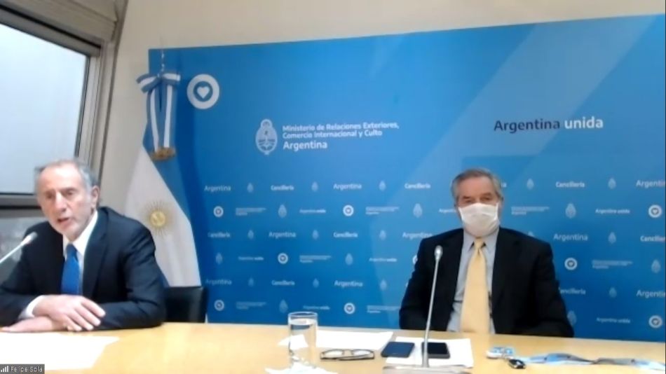 Felipe Solá empresarios lanza Consejo Público Privado Exportaciones 20200722