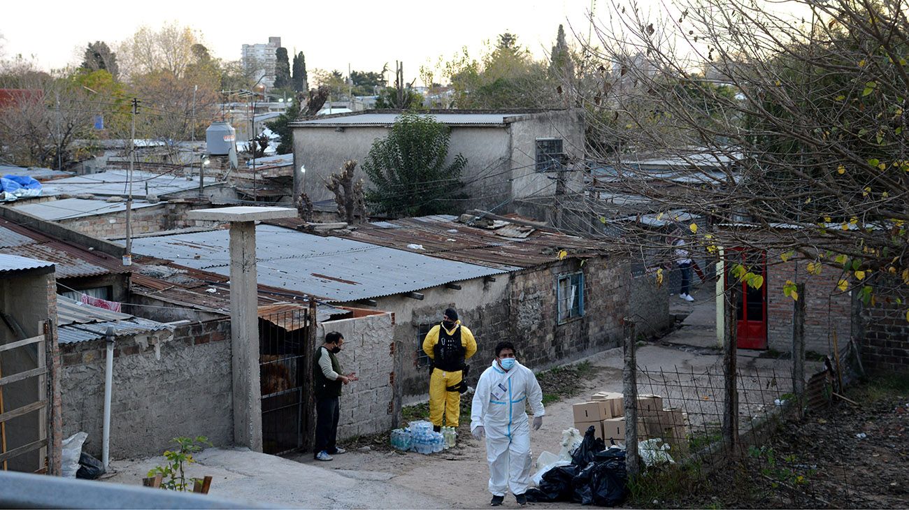 La dura vida en las villas miseria en el año de la pandemia 