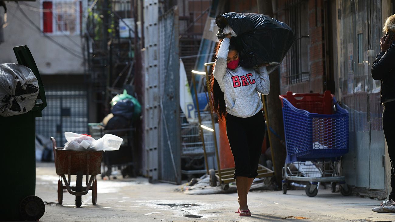 La dura vida en las villas miseria en el año de la pandemia 