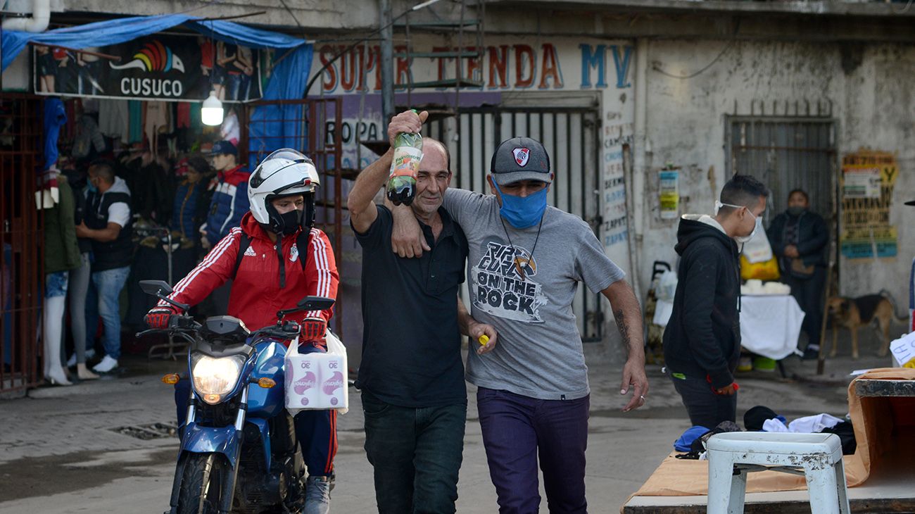 La dura vida en las villas miseria en el año de la pandemia 