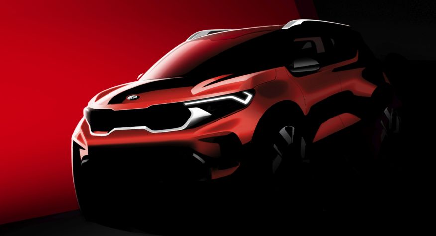 Primera imagen del pequeño SUV de Kia que llegaría a la Argentina