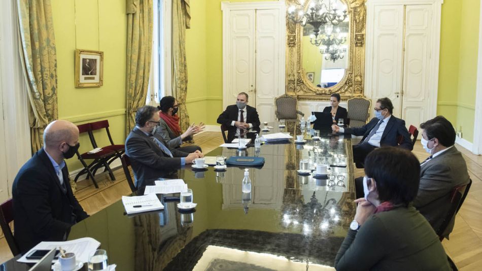 Reunión del Gabinete Económico.