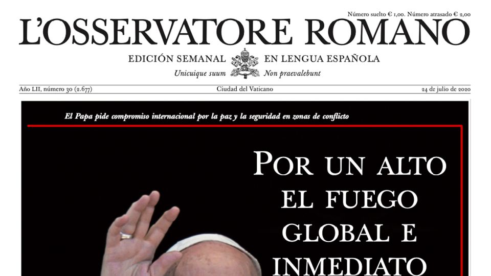 Osservatore Romano de esta semana.