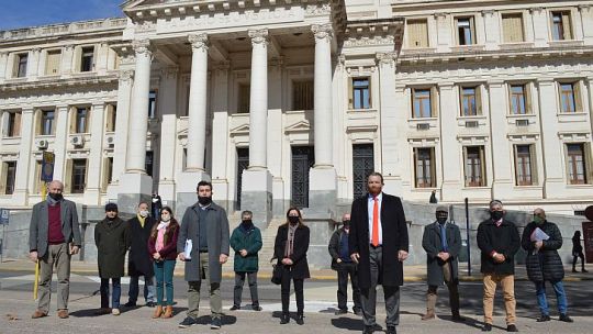 UNIDAD PROFESIONAL. Los abogados de la agrupación preparan un pedido de juicio político contra algunos integrantes del TSJ.
