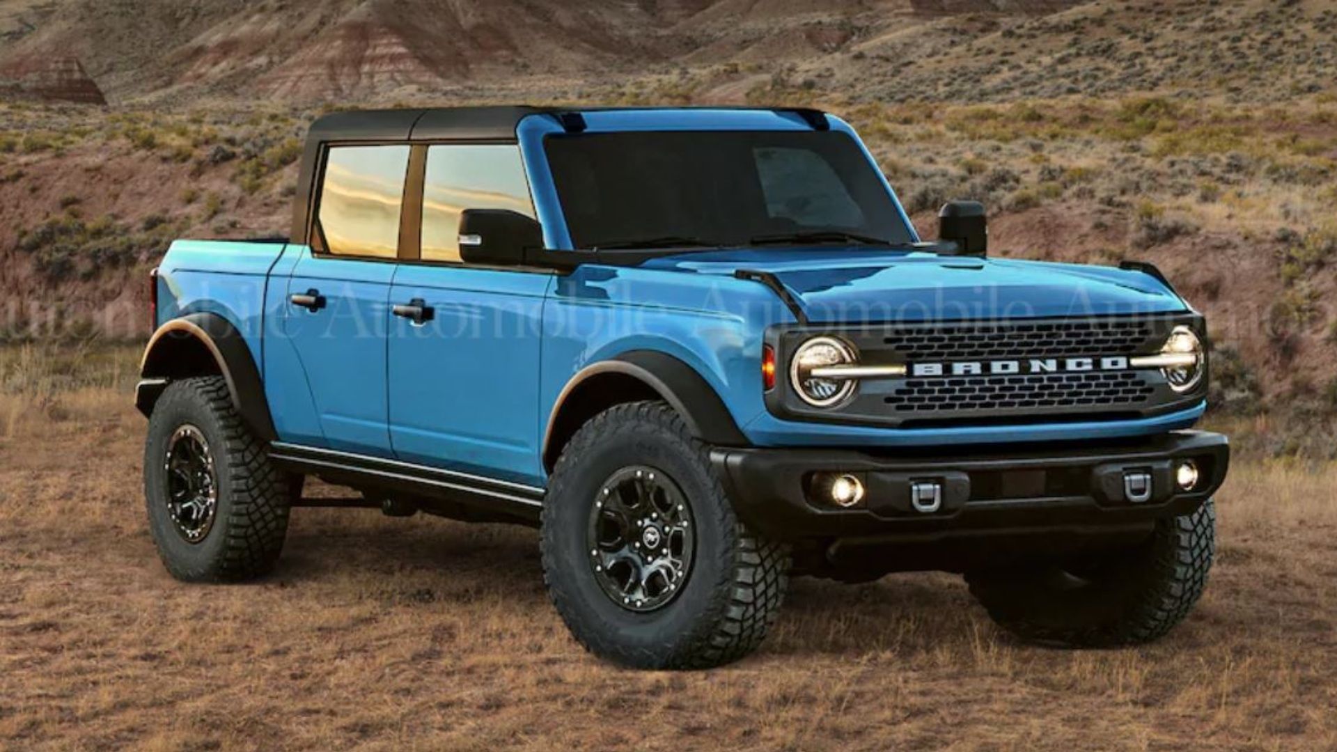 Parabrisas | El nuevo Ford Bronco tendrá una versión pick-up