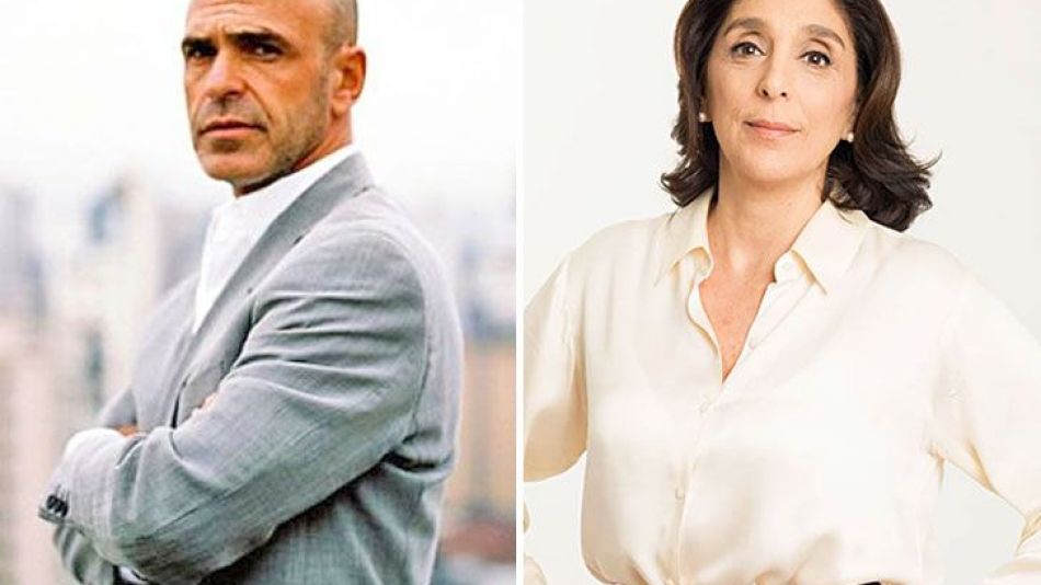 Gustavo Arribas y Silvia Majdalani.
