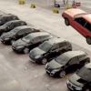 El "vuelo" del Flaco Traverso con la Renault Fuego. Captura de Youtube.