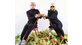 Andy Warhol y Marta Minujín
