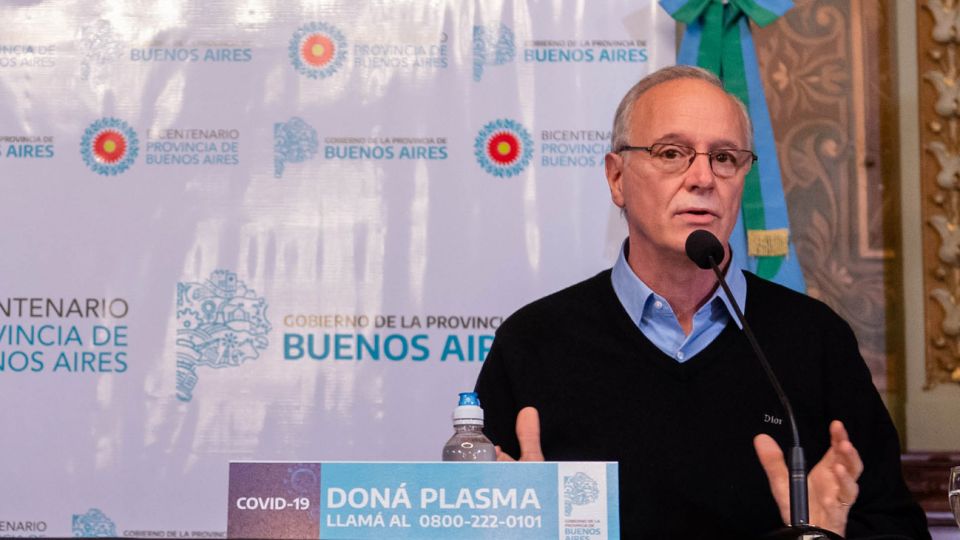 Daniel Gollán mostró su preocupación por el crecimiento de casos de coronavirus.