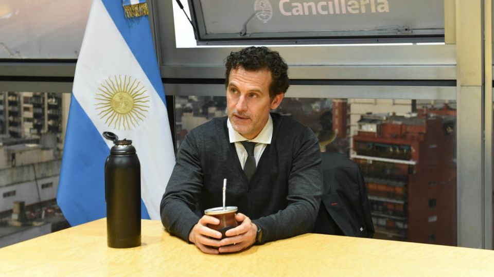 El jefe de Gabinete de la Cancillería, Guillermo Justo Chaves.