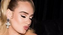 El impactante cambio de look de Adele: melena más rubia y con rulos 