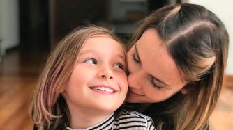 Débora Falabella y su hija, Nina Hipolitho