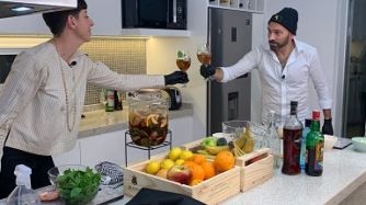 Gran bartender en casa