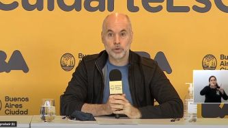 Horacio Rodríguez Larreta, jefe de Gobierno porteño.